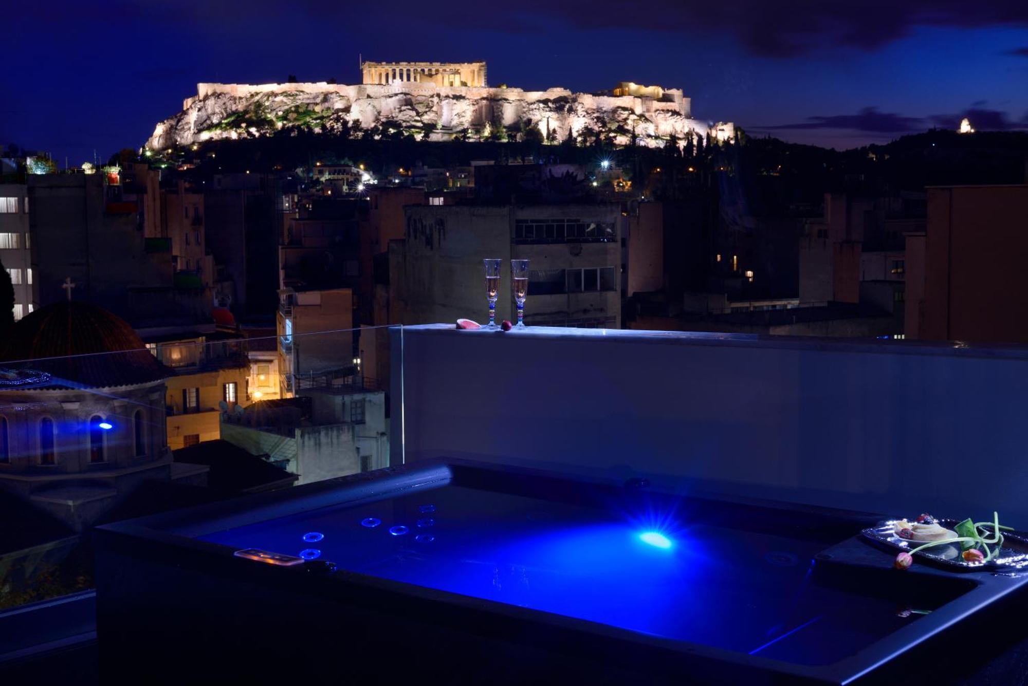 Acropolis Loft Panoramic View & Hot Tub